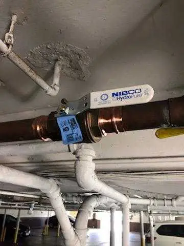 Copper pipe repair and valve work for Water Line Repair in Hartly